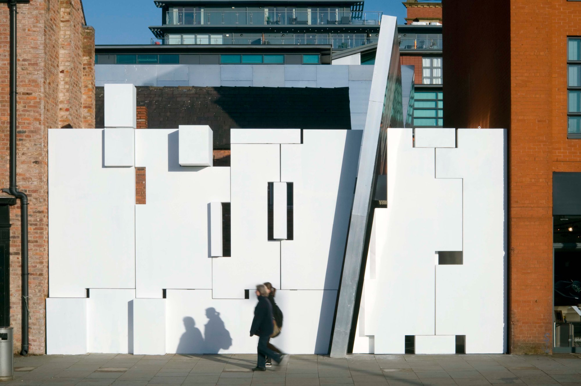 42nd Street wall with figures