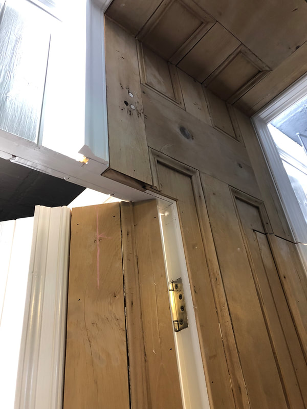 Beehive Mill — door detail