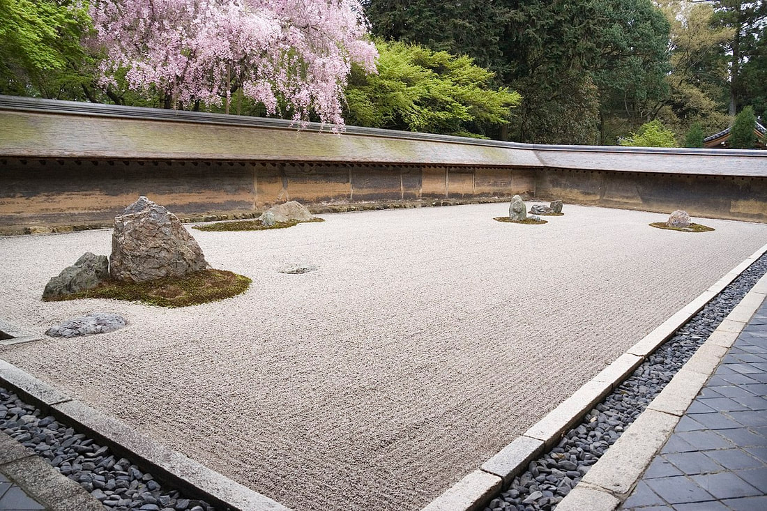 Ryoan-ji stone garden, Kyoto