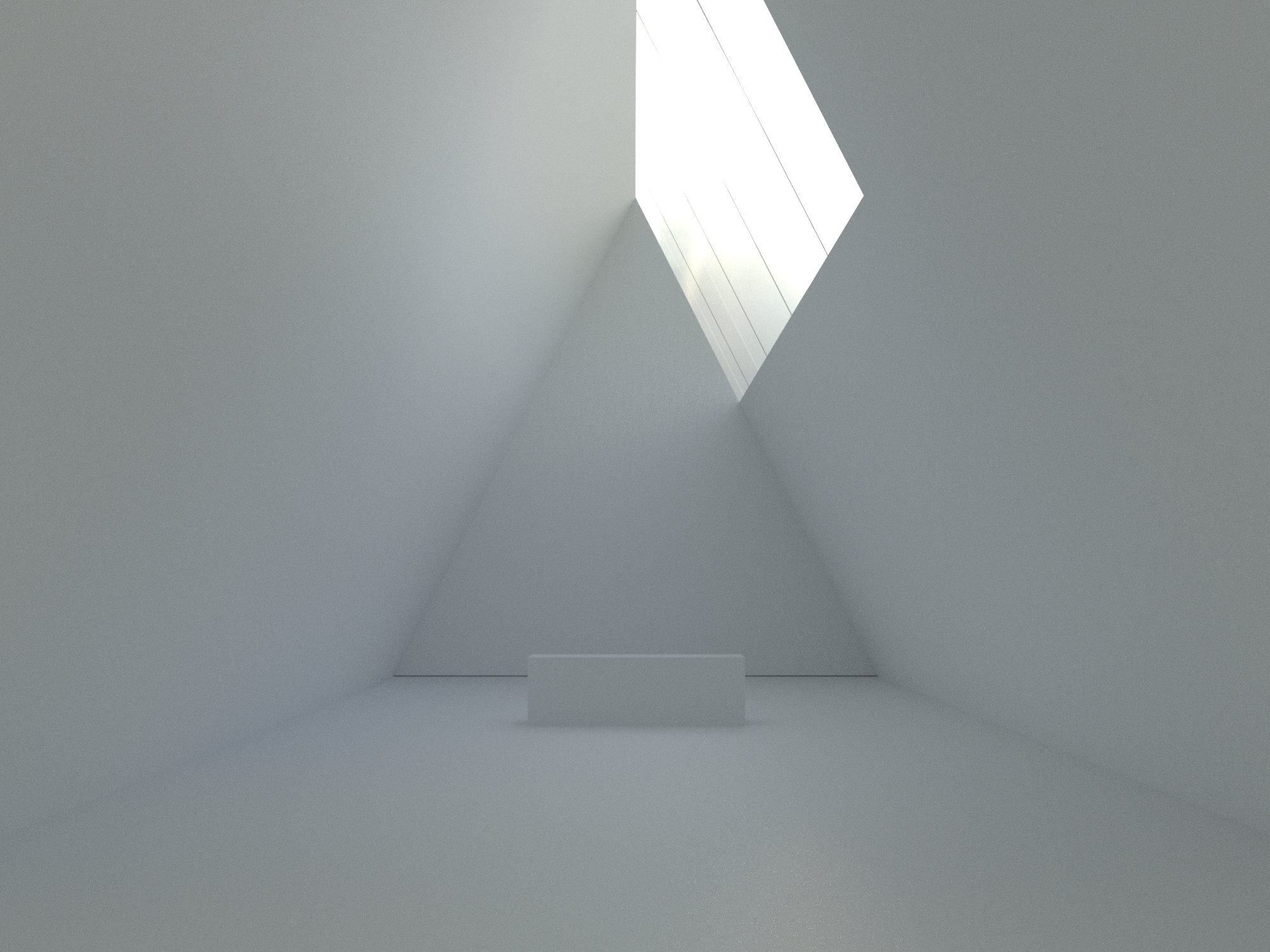 Minimal interior model with top light