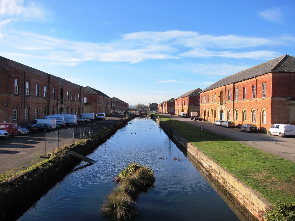Weedon Royal Ordnance Depot — 3D model detail of cast iron column capital and roof truss connections