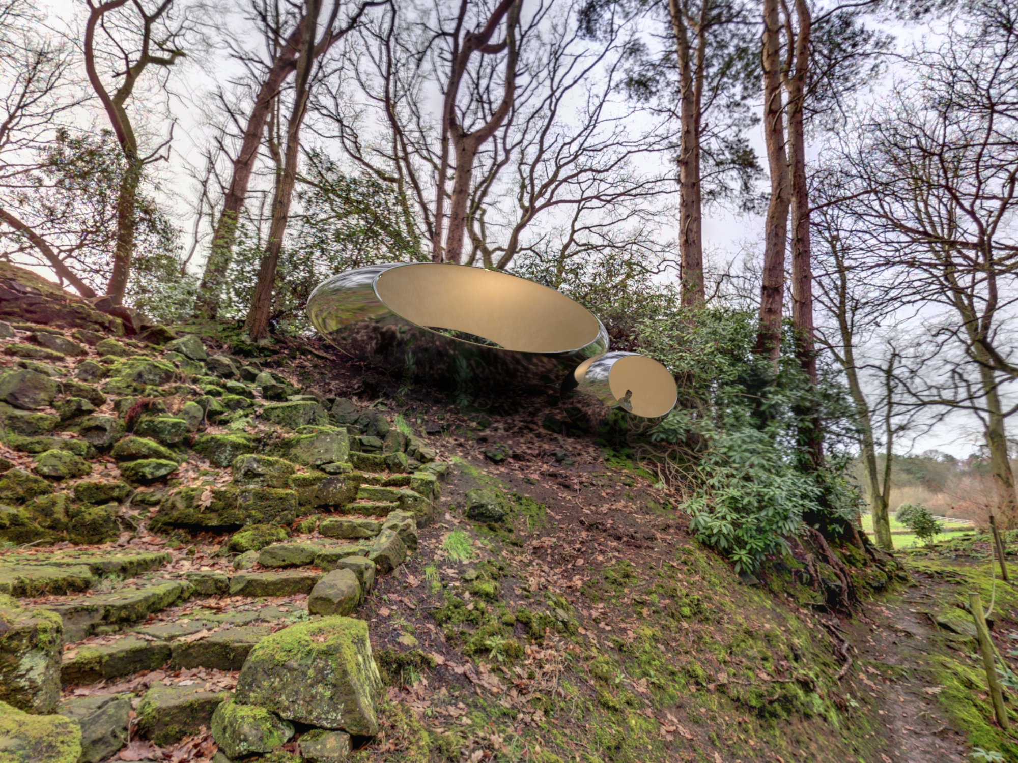 Garden-facing facade and timber detailing