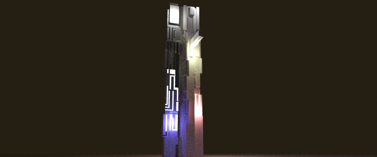 King Edward Tower massing model