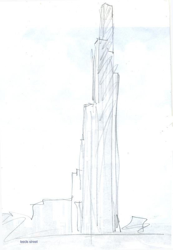 Facade carving sketch