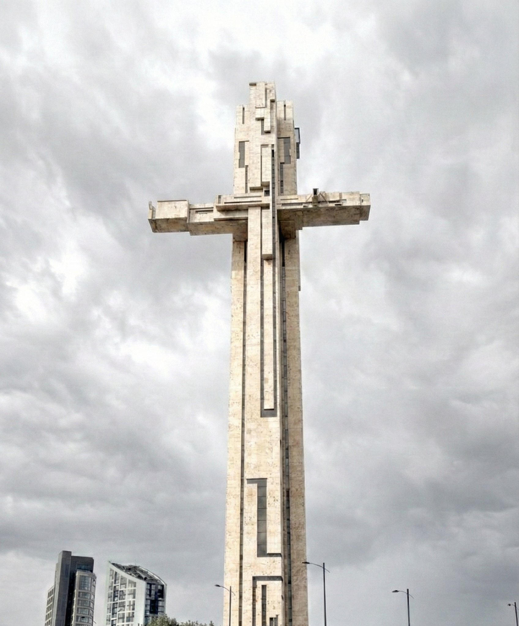 Daytime view of the tower in Liverpool