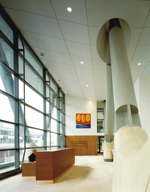 Vertical detail image from renovation studies